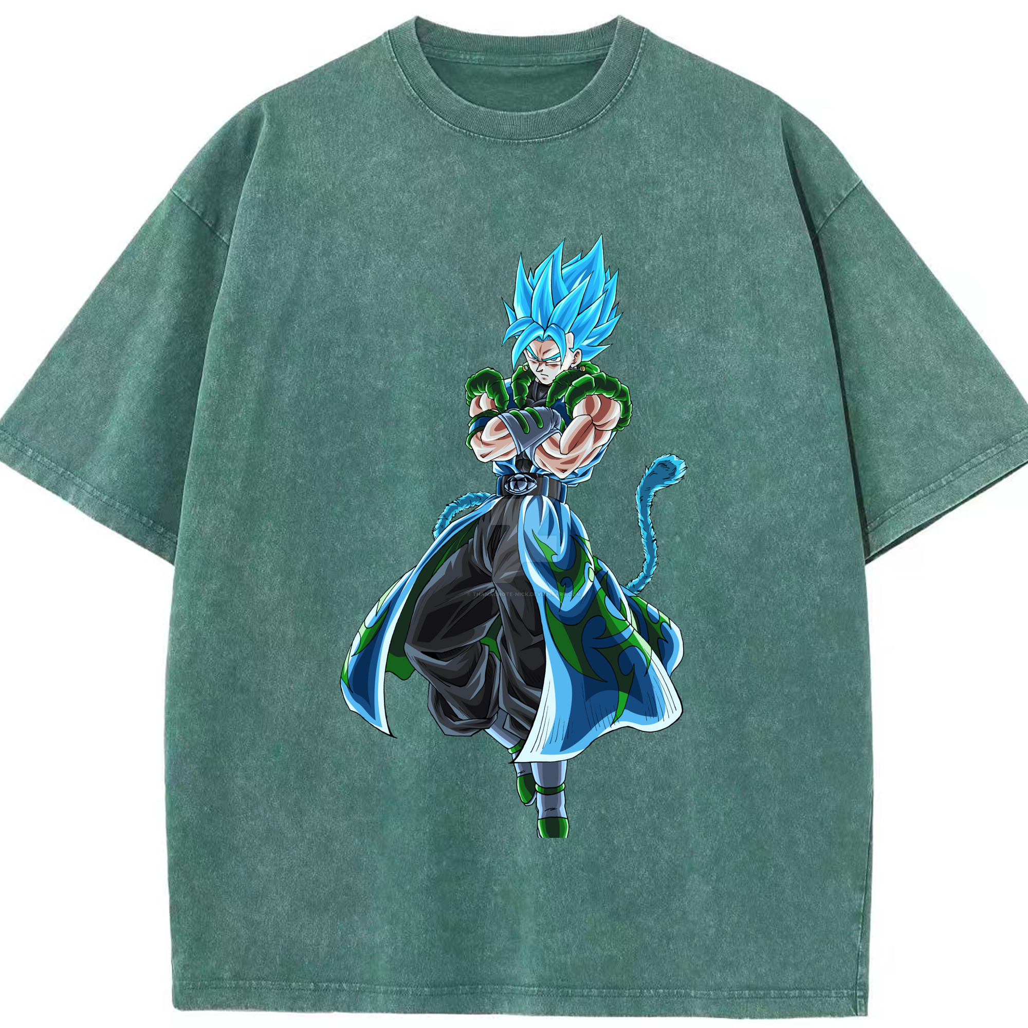 （画像用） ドラゴンボール ベジット DRAGON BALL Vegetto 綿100% ヴィンテージ風 半袖Tシャツ（フロントプリント）